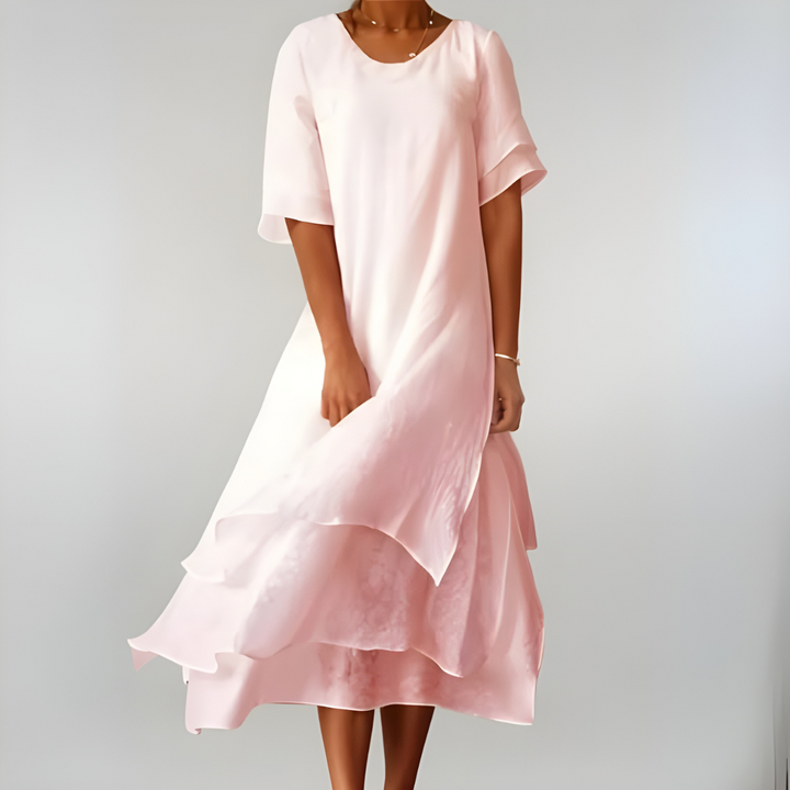 Agnes | Vestito Elegante a Strati Fluttuanti