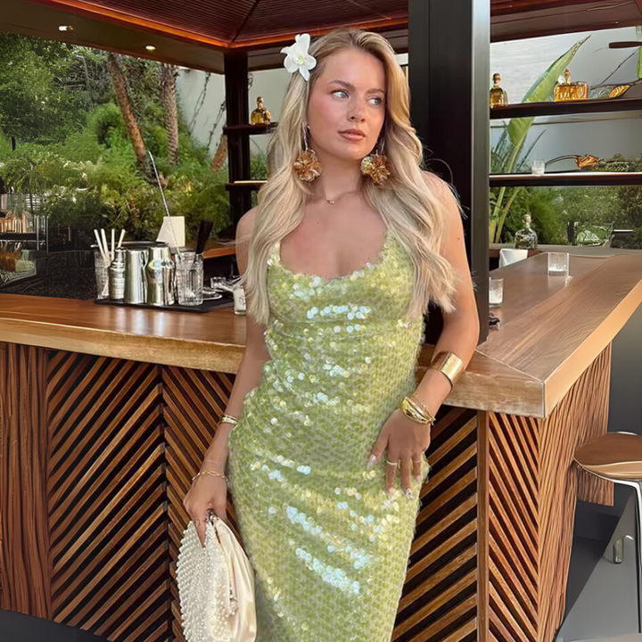 Lou | Abito di Paillettes Lusso