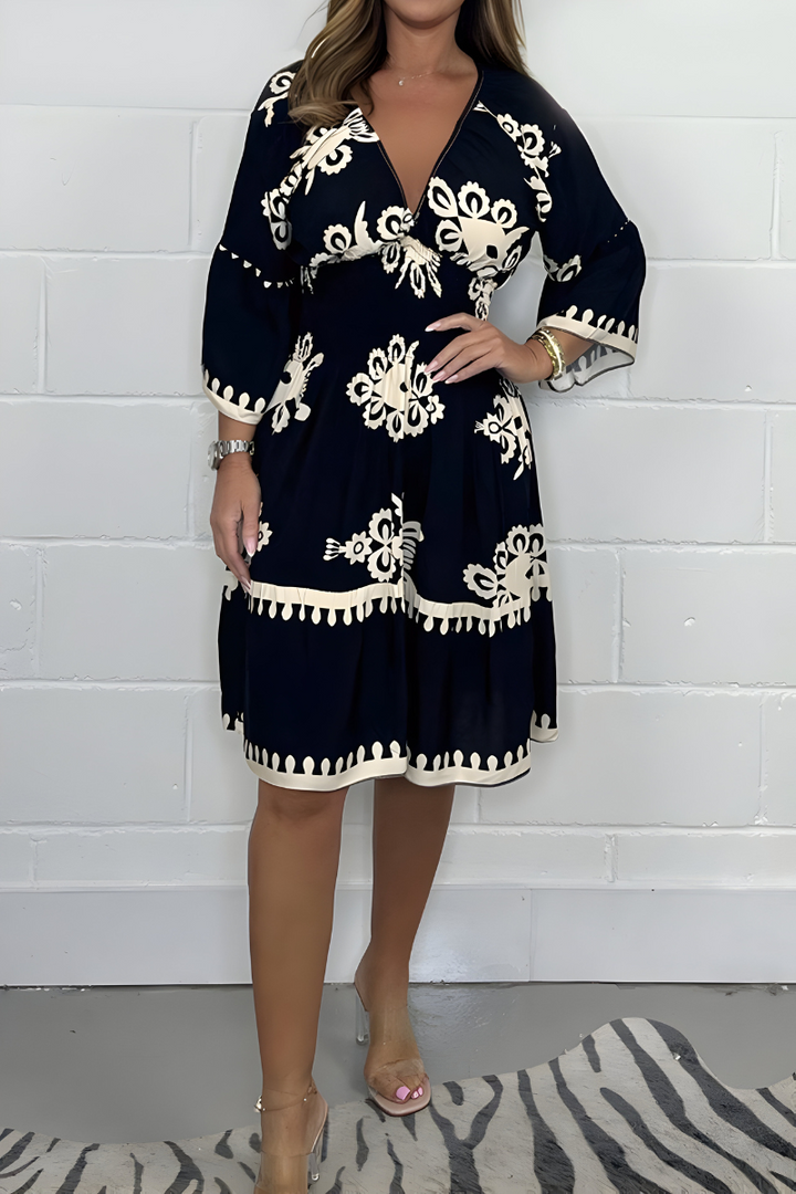 Alira | Abito Elegante Ricamato
