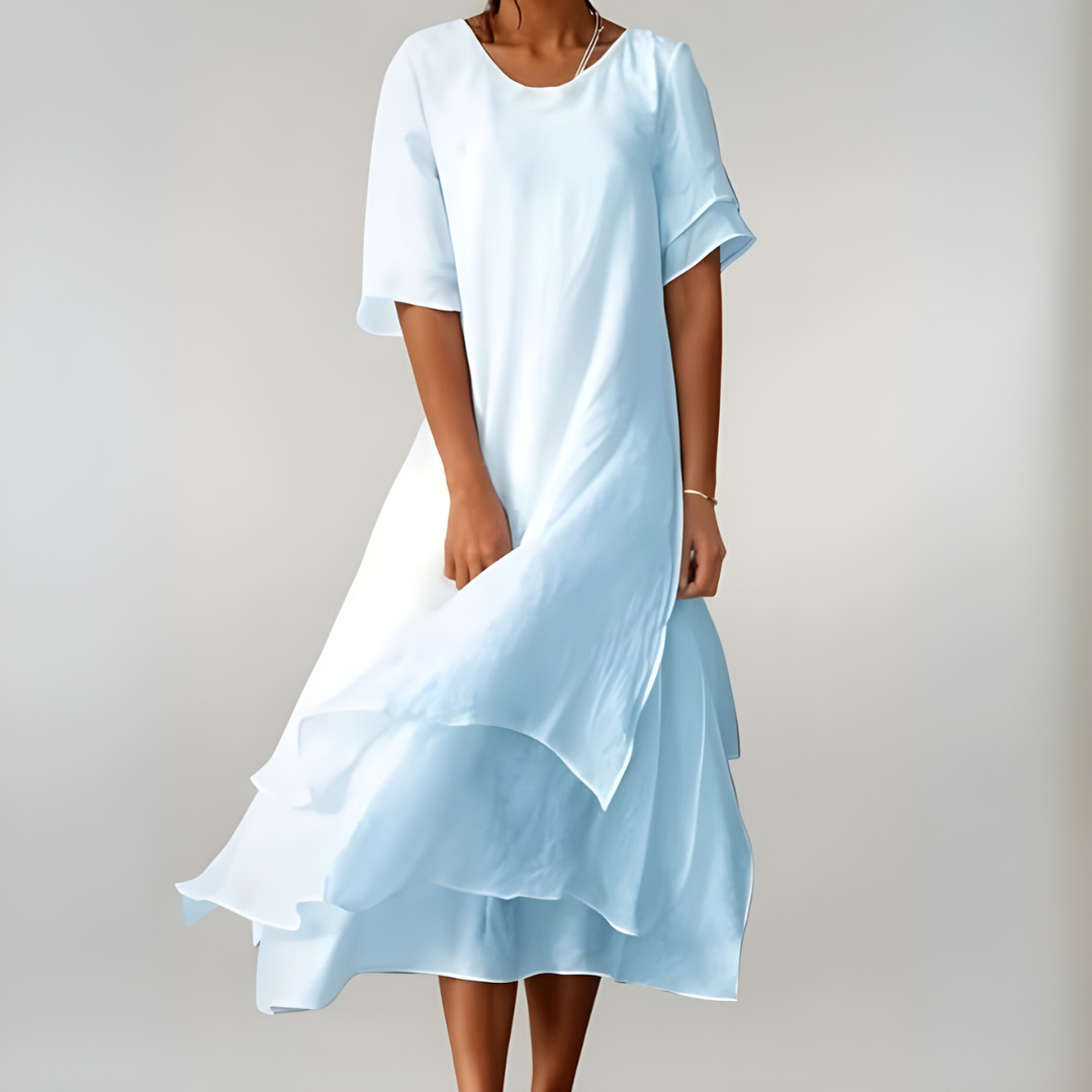 Agnes | Vestito Elegante a Strati Fluttuanti