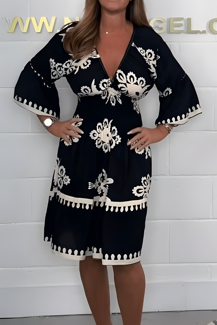 Alira | Abito Elegante Ricamato