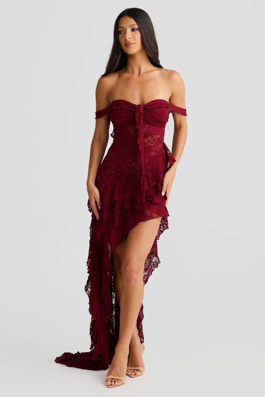 Silvia | Abito in Pizzo Elegante