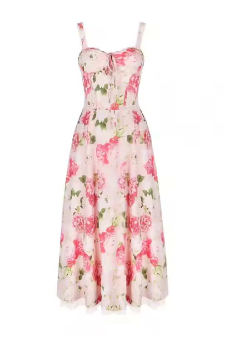 Melanie | Abito Romantico a Fiori