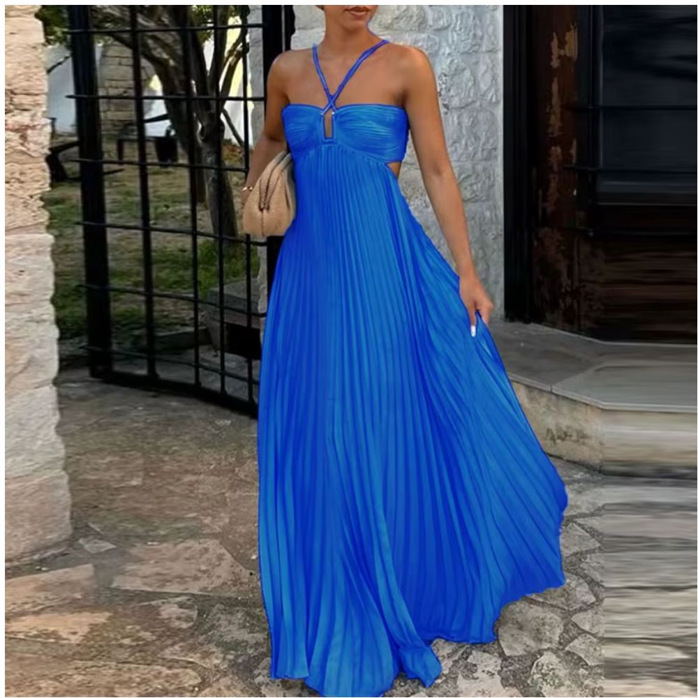 Azelie | Abito Elegante Plissettato