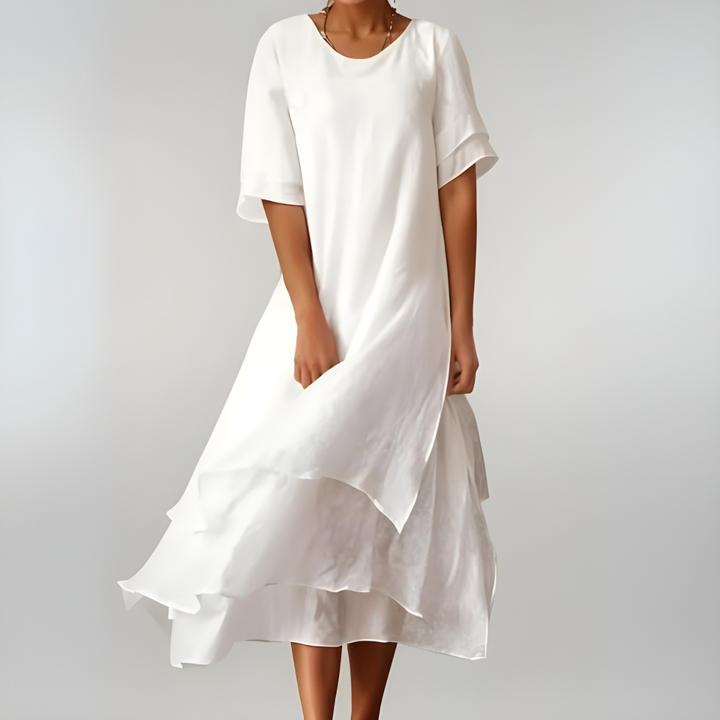Agnes | Vestito Elegante a Strati Fluttuanti