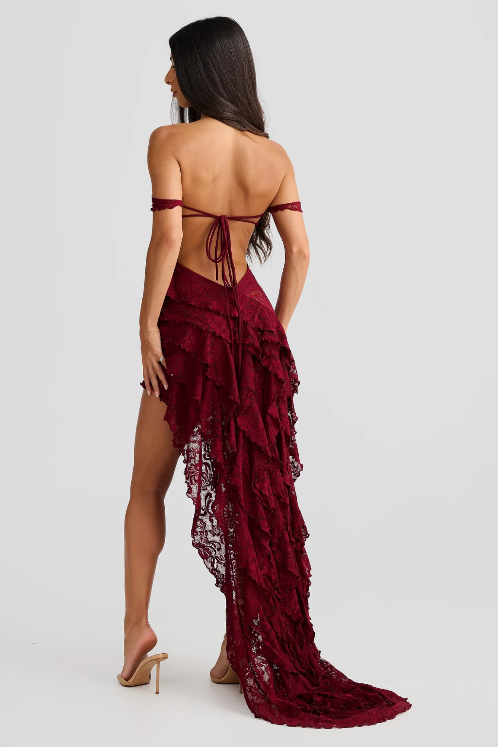 Silvia | Abito in Pizzo Elegante