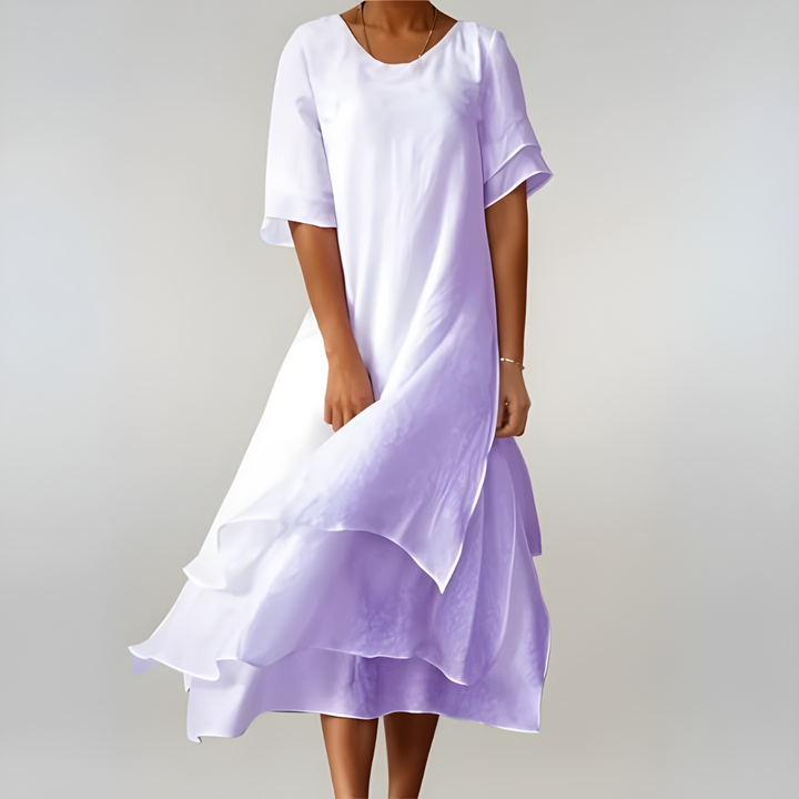 Agnes | Vestito Elegante a Strati Fluttuanti
