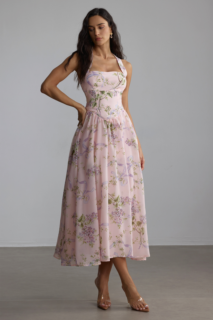 Violante | Abito Floreale Elegante
