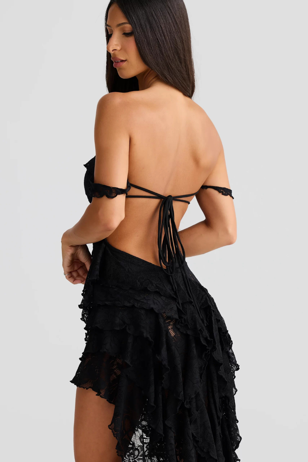 Silvia | Abito in Pizzo Elegante