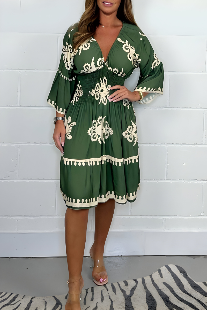 Alira | Abito Elegante Ricamato