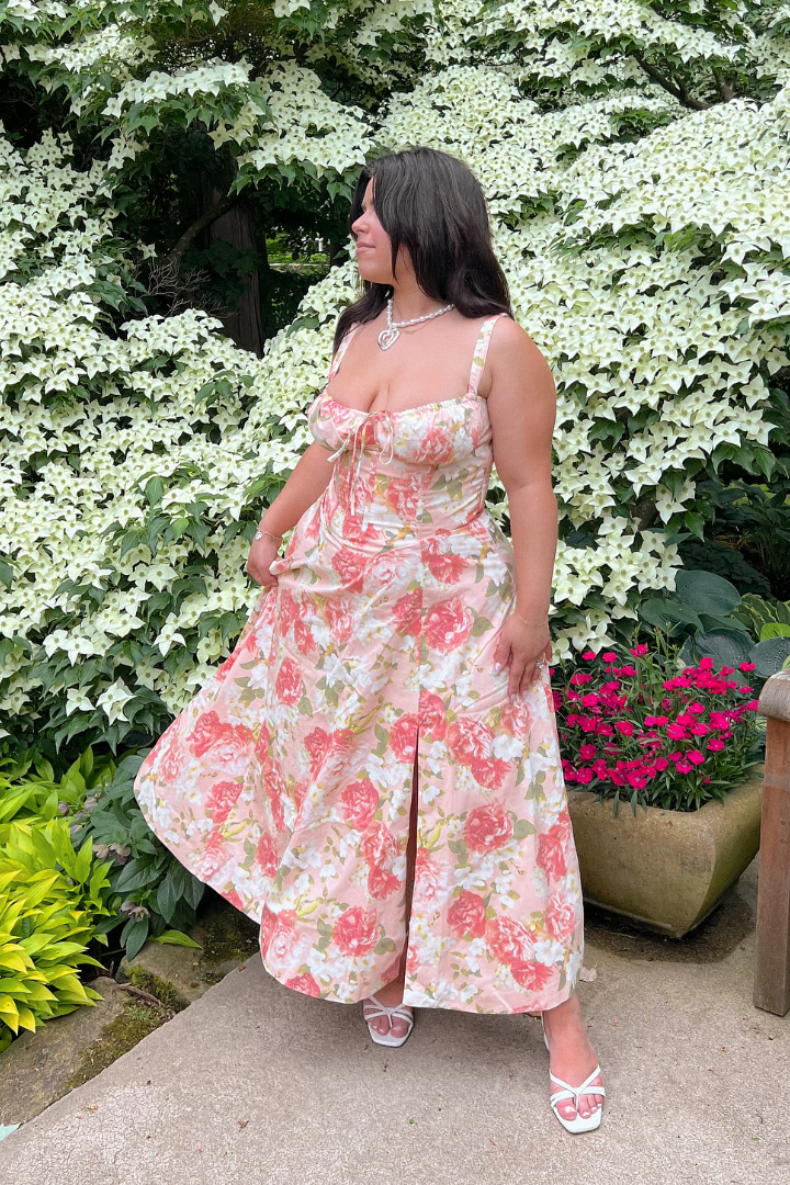 Melanie | Abito Romantico a Fiori