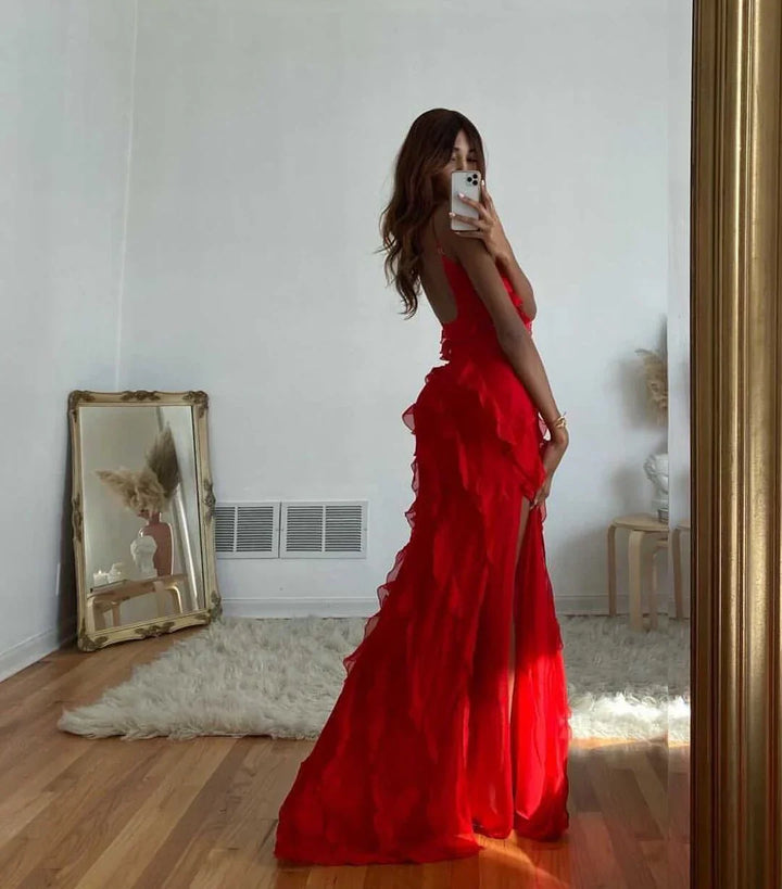 Amani | Abito Elegante con Rouches