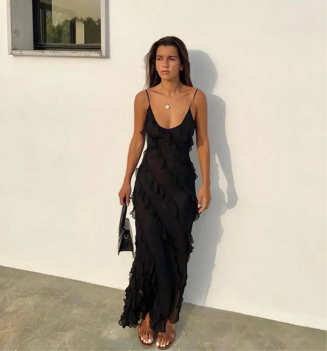 Amani | Abito Elegante con Rouches