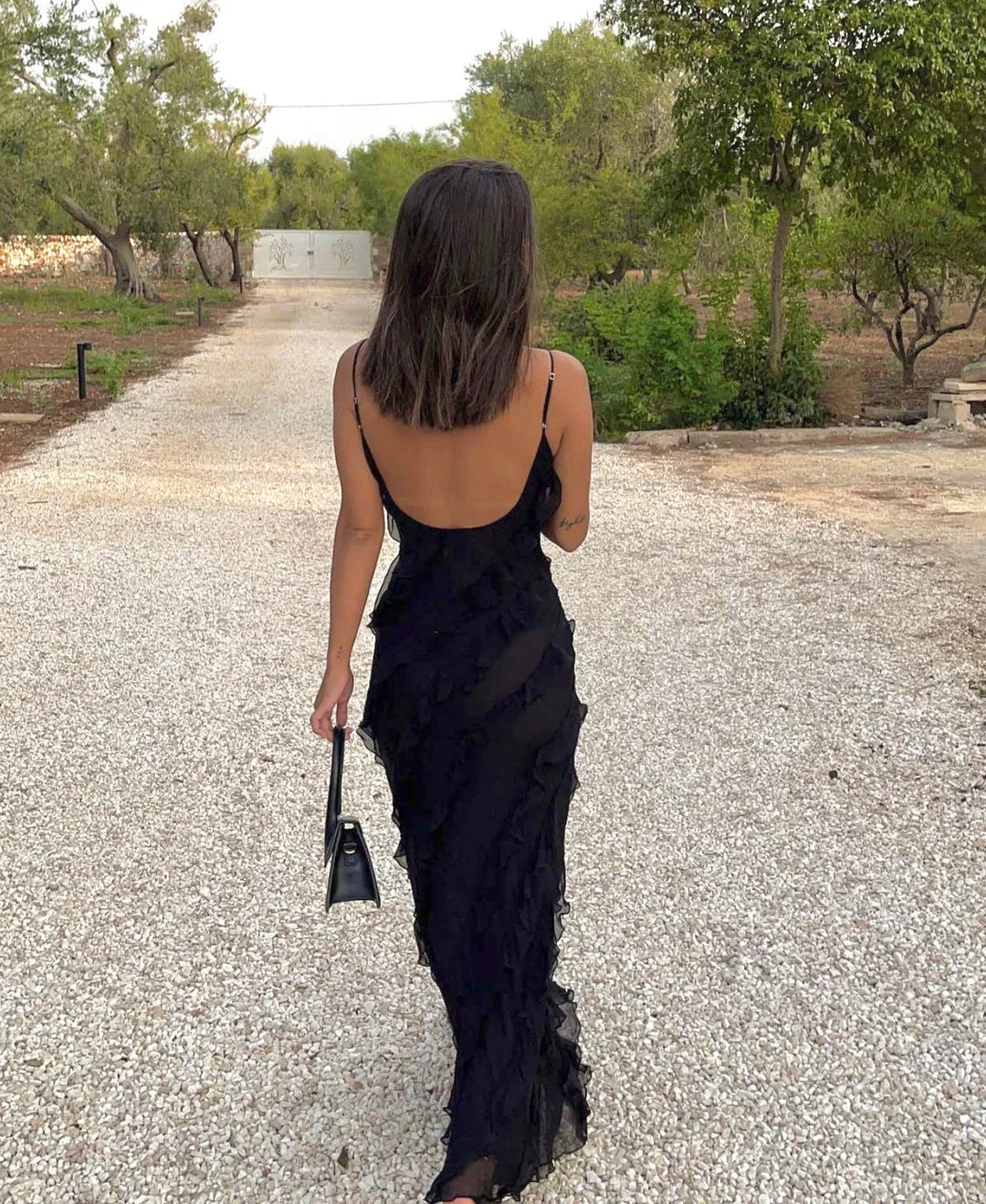 Amani | Abito Elegante con Rouches