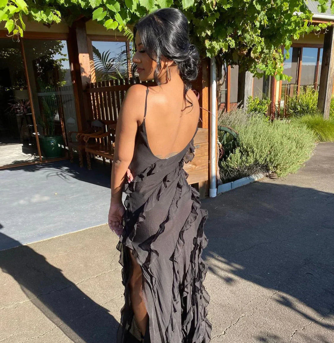 Amani | Abito Elegante con Rouches