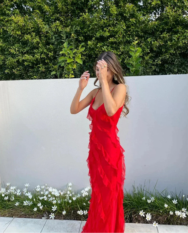 Amani | Abito Elegante con Rouches
