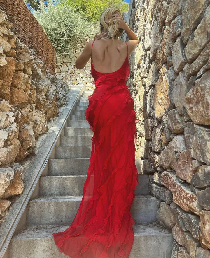 Amani | Abito Elegante con Rouches