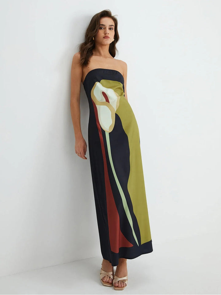 Jessa | Abito Elegante Senza Spalline