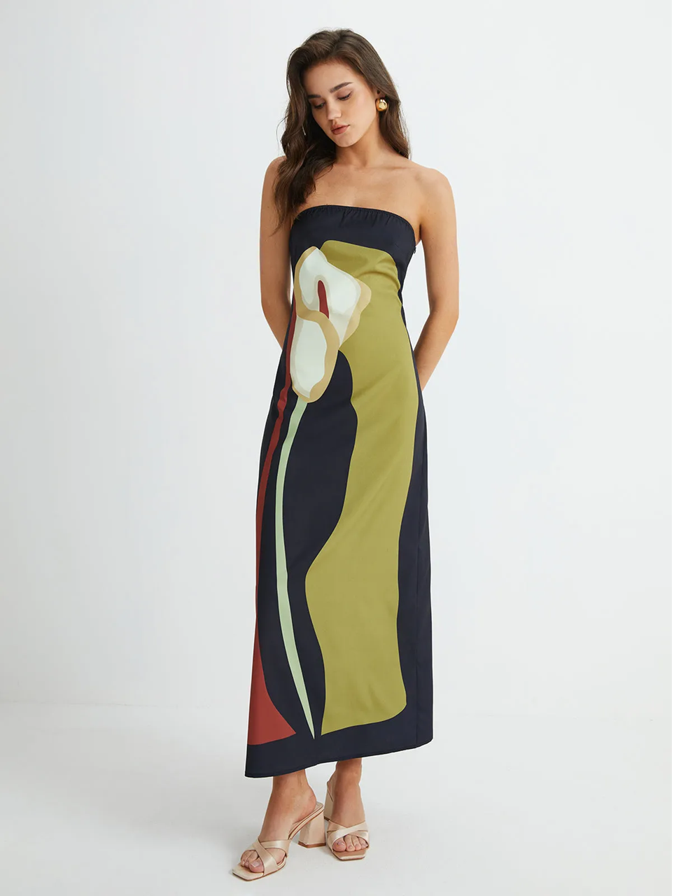 Jessa | Abito Elegante Senza Spalline