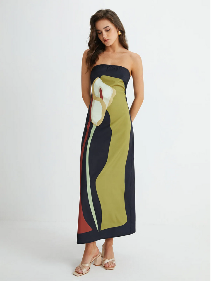 Jessa | Abito Elegante Senza Spalline