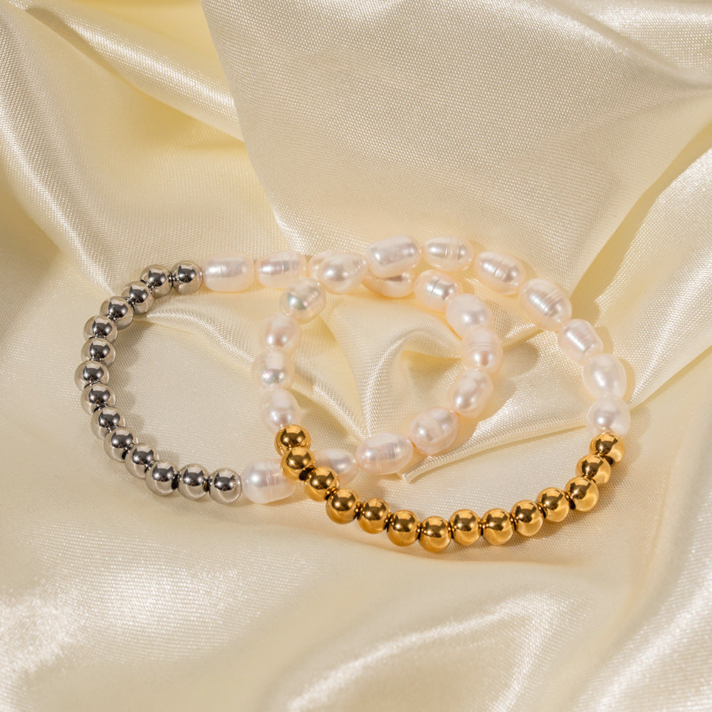 Bracciale con Perla d'Acqua Dolce