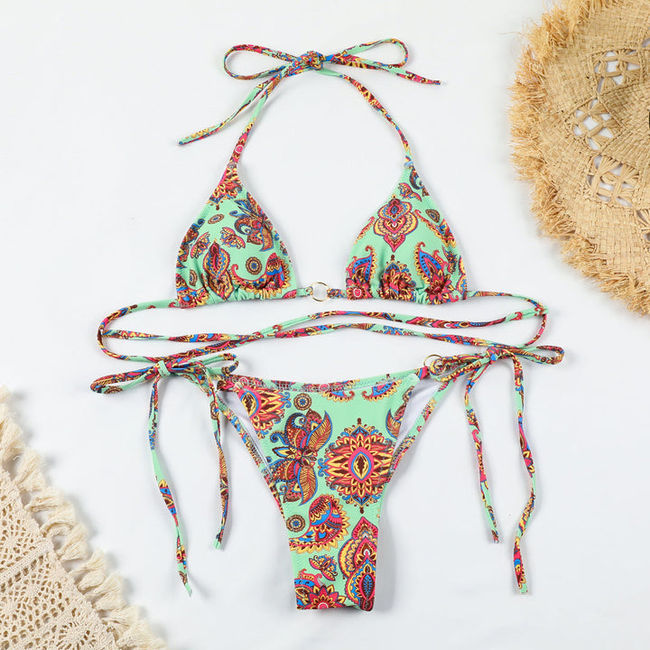 Lanai | Bikini Tropicale con Catena Gioiello