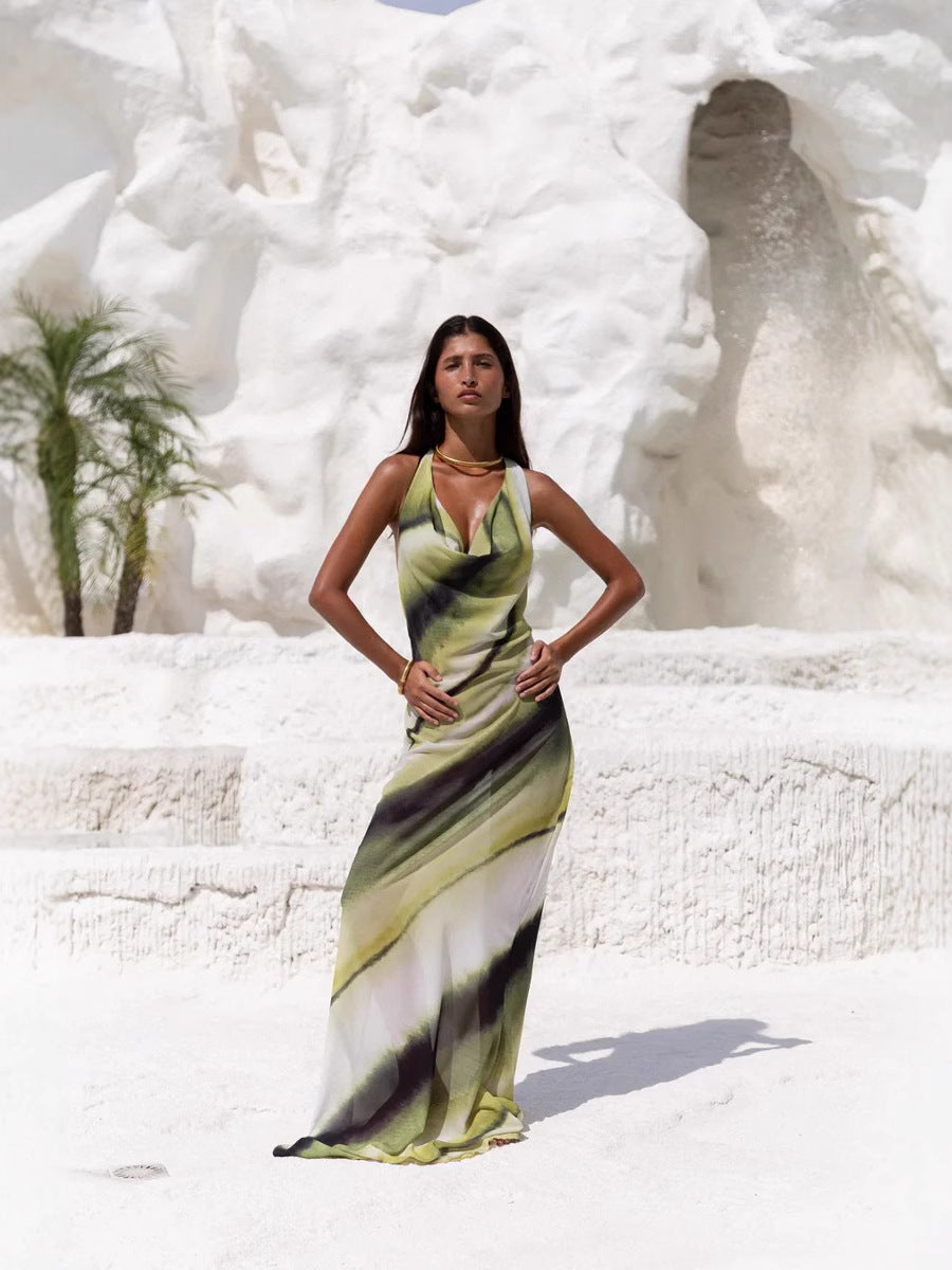 Yoko | Abito Lungo Halter