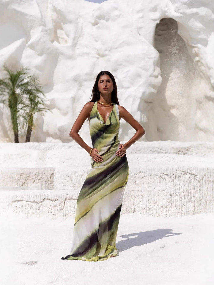 Yoko | Abito Lungo Halter