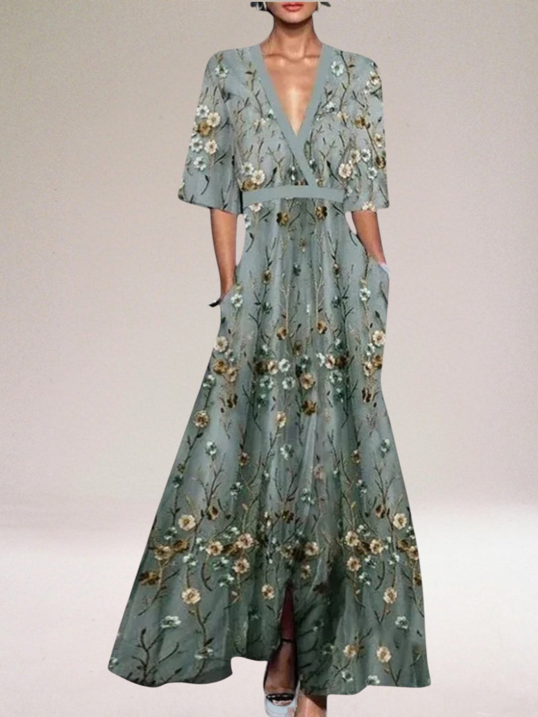 Alessia | Elegante Abito Maxi