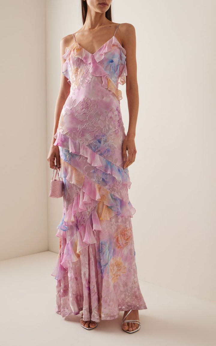 Fabiola | Vestito Leggero con Balze