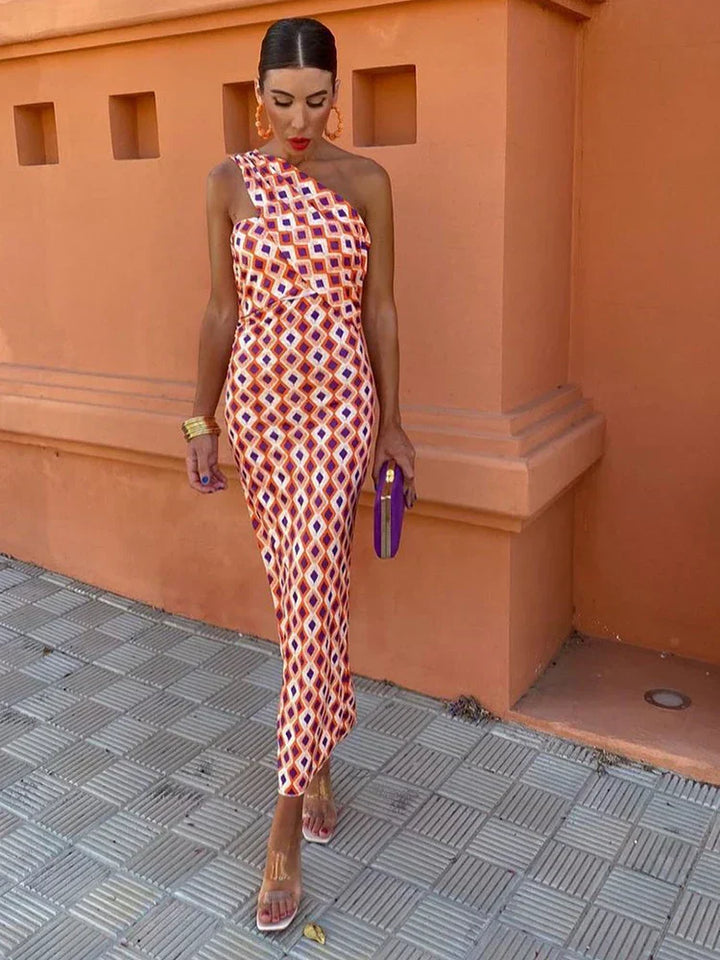 Irmgardi | Abito Elegante Monospalla