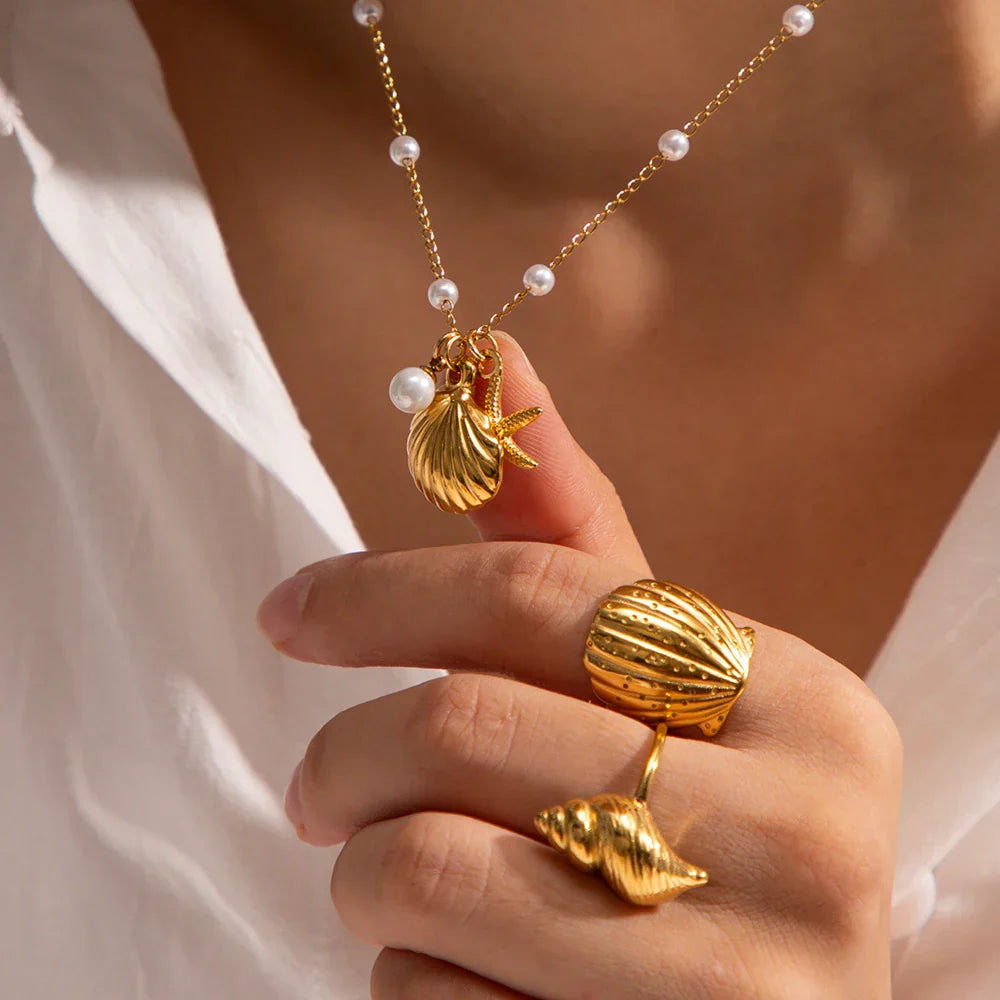 Collana Rebecca con Perla d'Acqua Dolce