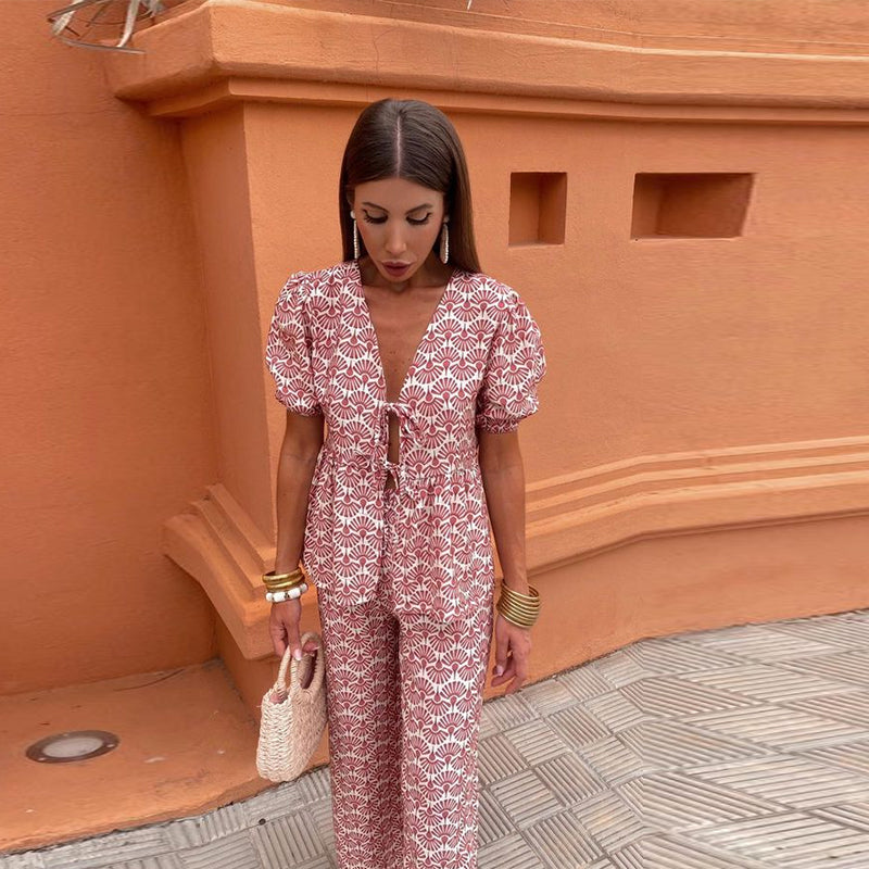 Milani | Completo Casual Stampato