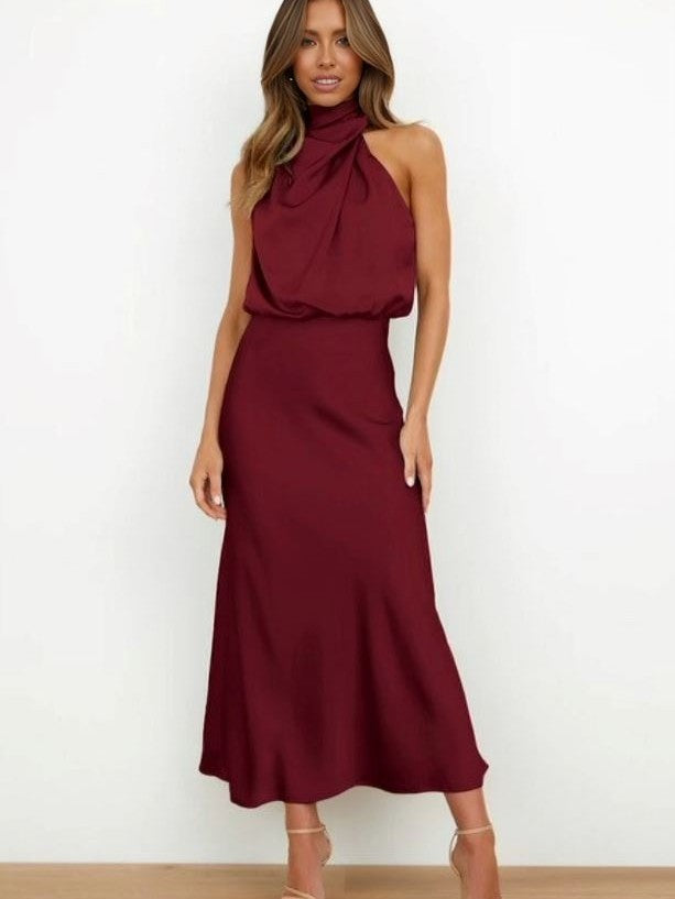Aine | Abito Elegante in Raso