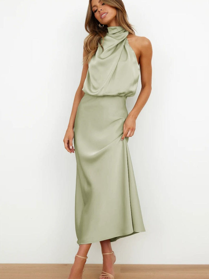 Aine | Abito Elegante in Raso