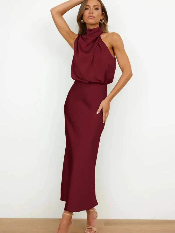 Aine | Abito Elegante in Raso
