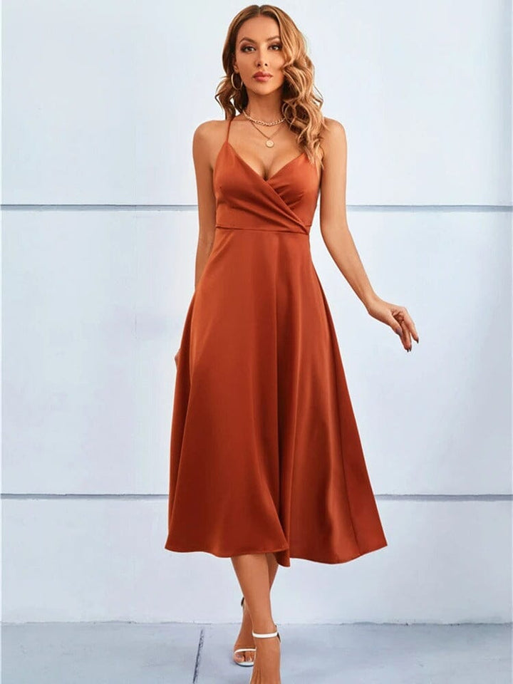 Mia |  Abito Elegante e Scivolato