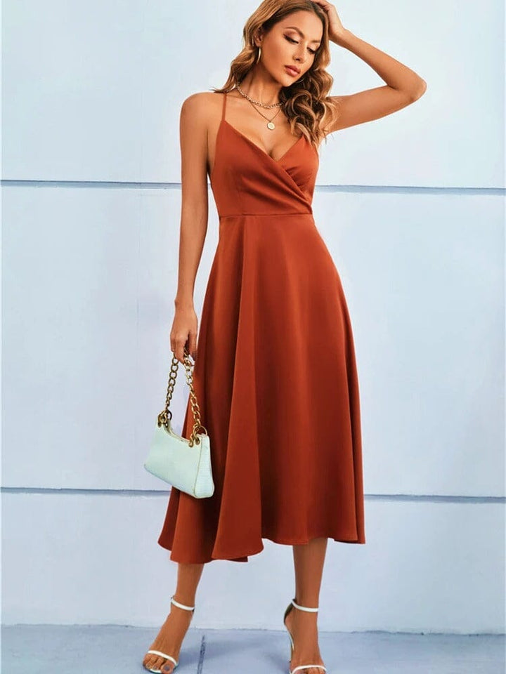 Mia |  Abito Elegante e Scivolato