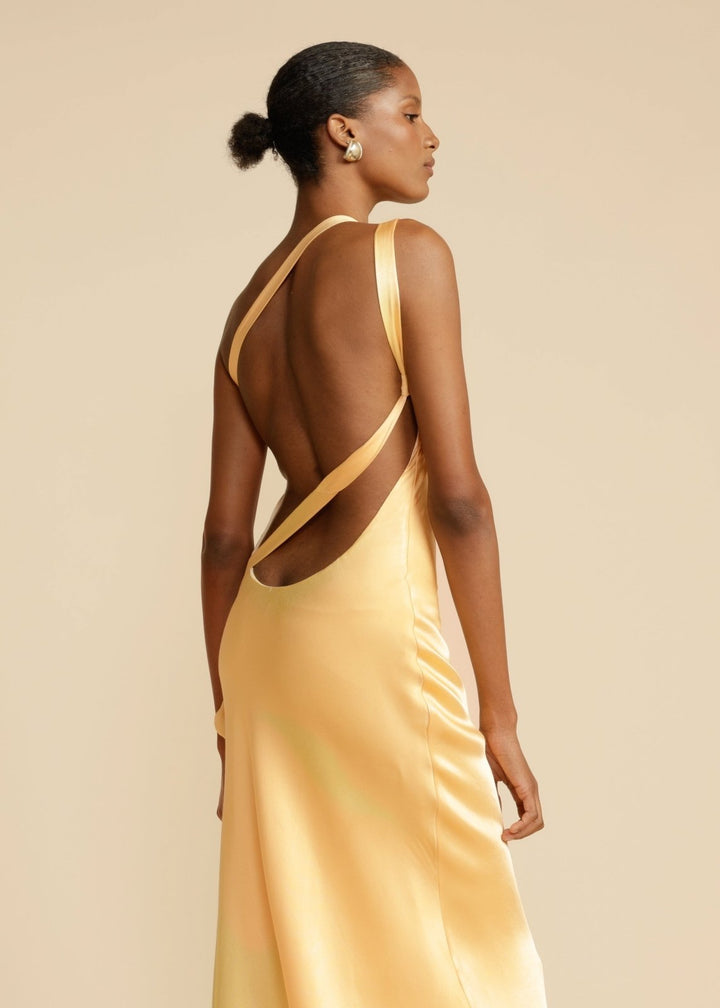 Casiane  | Abito Drappeggiato Elegante