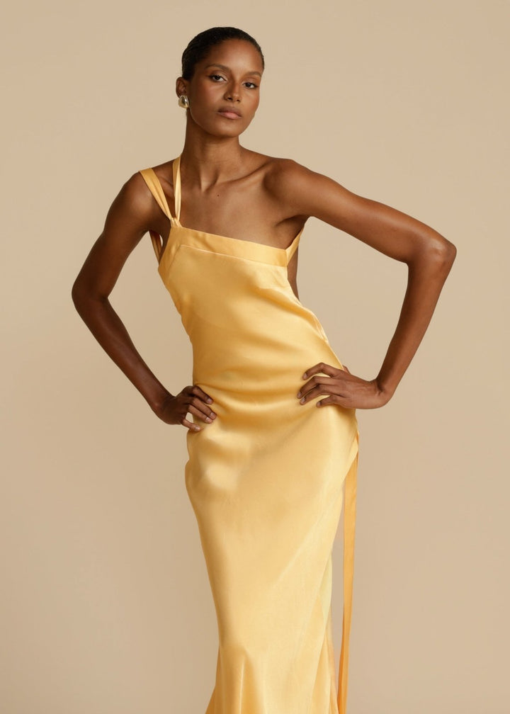 Casiane  | Abito Drappeggiato Elegante