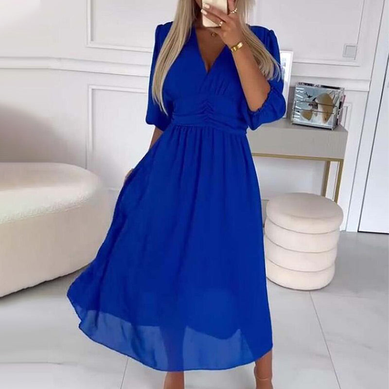 Caterina | Abito Elegante in Chiffon