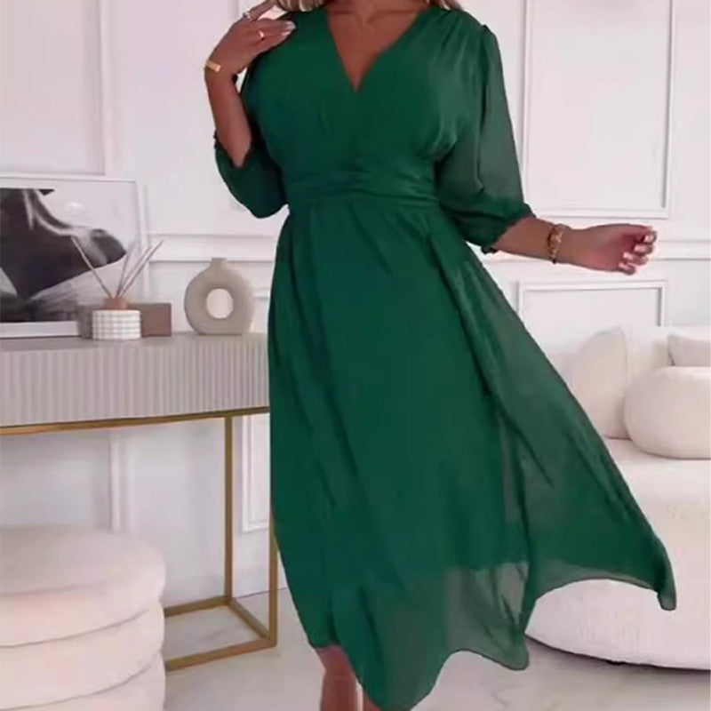 Caterina | Abito Elegante in Chiffon