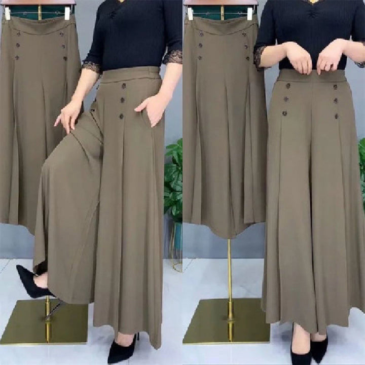 Allegra | Pantaloni Eleganti a Gamba Ampia