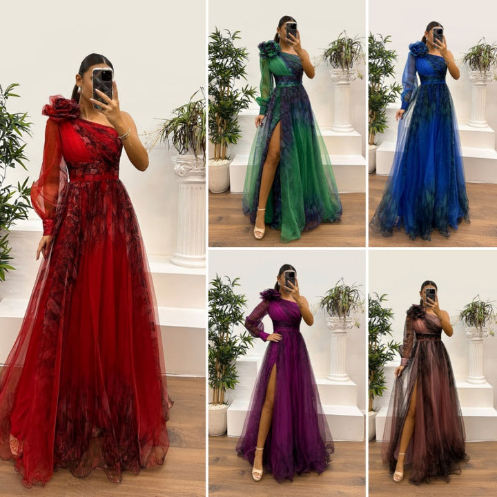 Fiorenza | Abito Elegante Monospalla