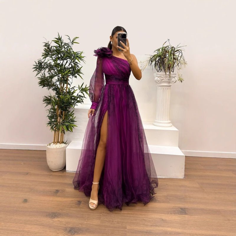 Fiorenza | Abito Elegante Monospalla