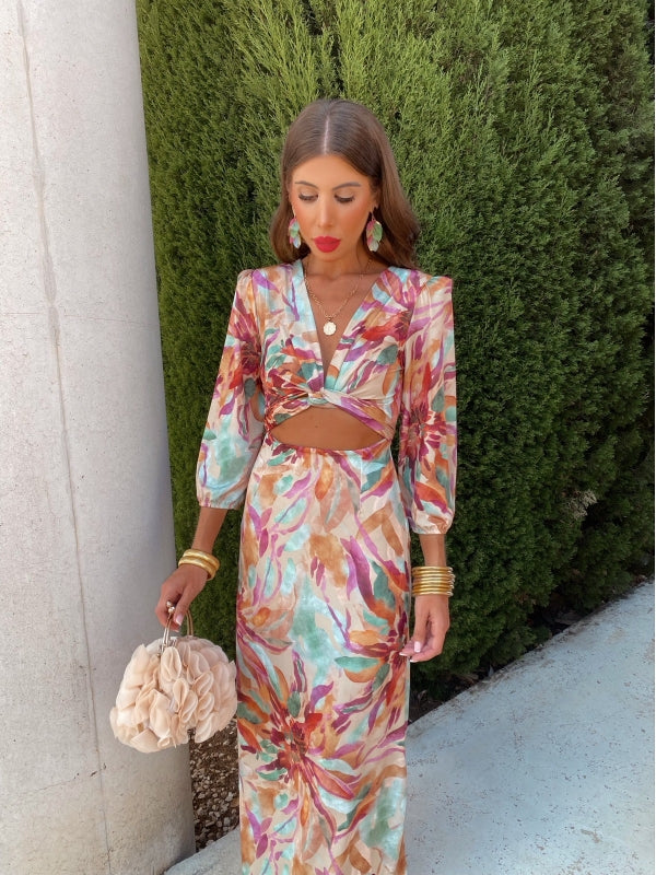 Danika | Abito Elegante con Cut-Out