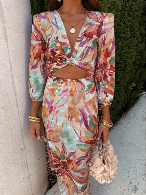 Danika | Abito Elegante con Cut-Out
