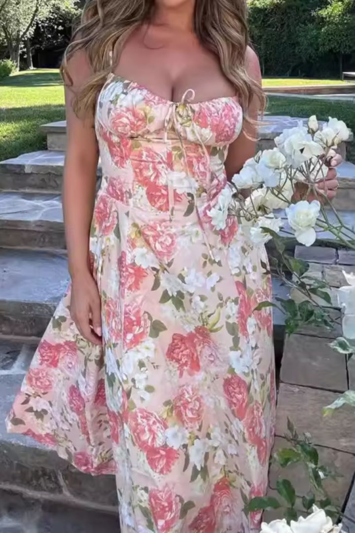 Melanie | Abito Romantico a Fiori