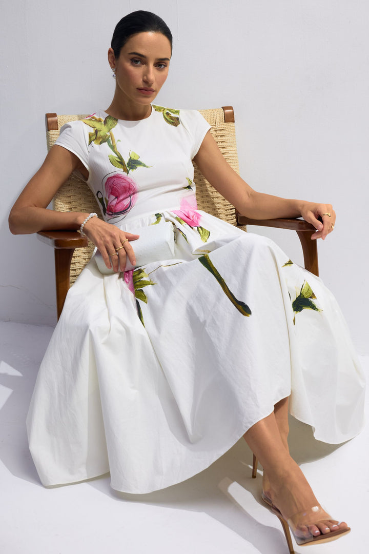 Antonietta | Abito Elegante Floreale