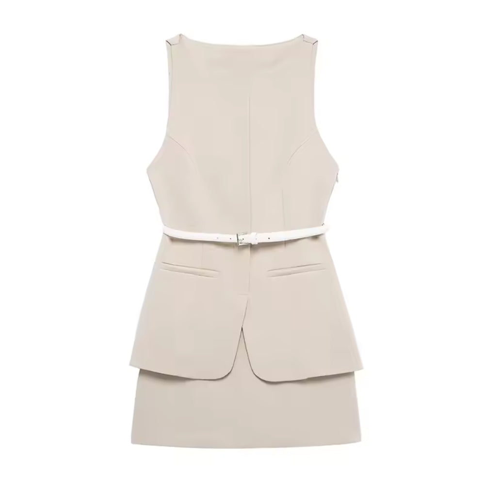 Irene | Abito Moderno Senza Maniche